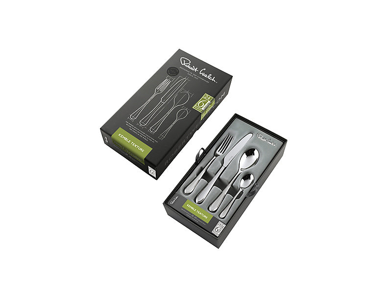 Kemble Texture 24pc Cutlery Set Gift Boxed