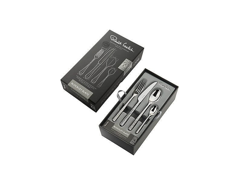 Blockley Slate 24pc Cutlery Set Gift Boxed
